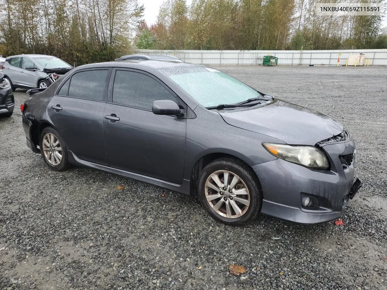 1NXBU40E69Z115591 2009 Toyota Corolla Base