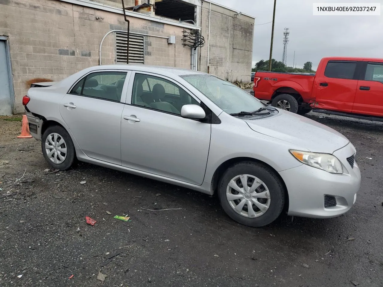 2009 Toyota Corolla Base VIN: 1NXBU40E69Z037247 Lot: 73121174