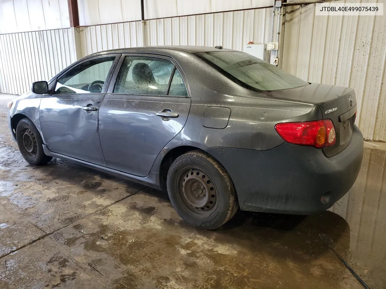 2009 Toyota Corolla Base VIN: JTDBL40E499075439 Lot: 73284644