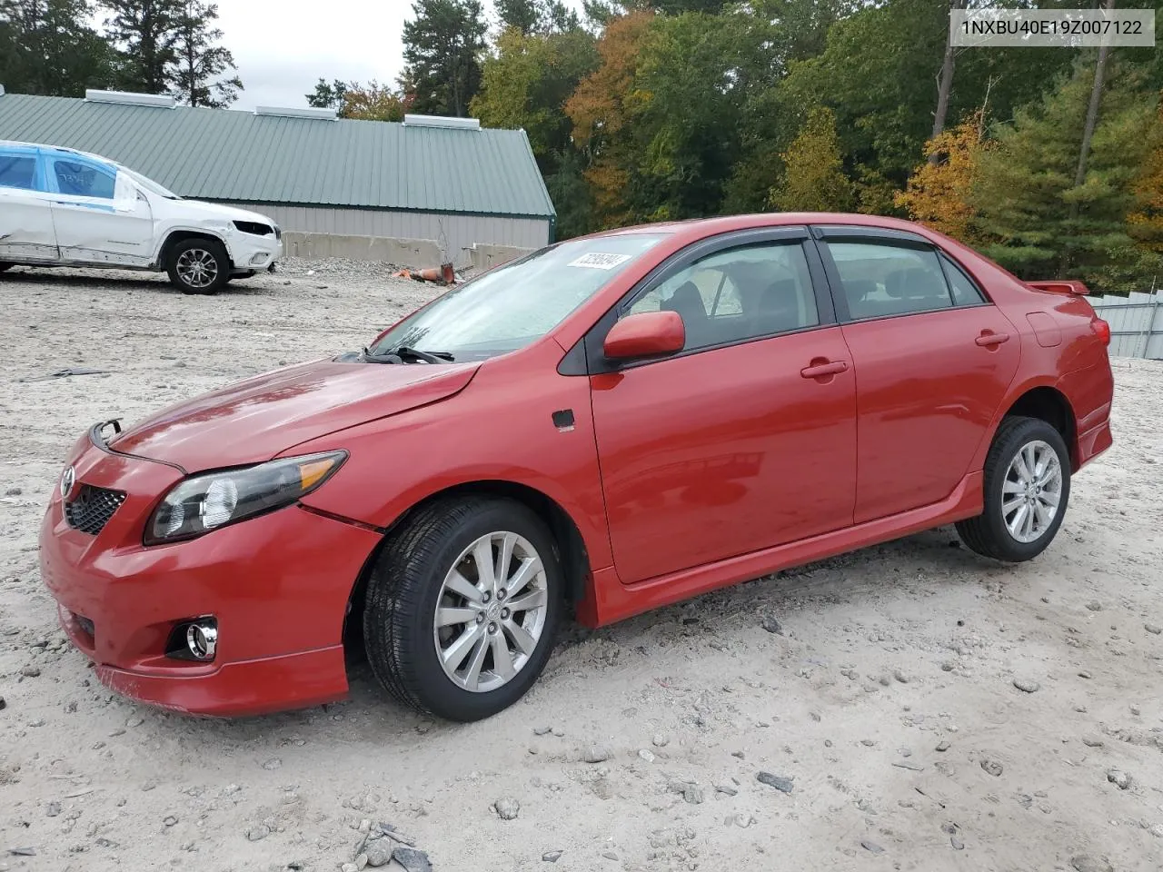 2009 Toyota Corolla Base VIN: 1NXBU40E19Z007122 Lot: 73295894