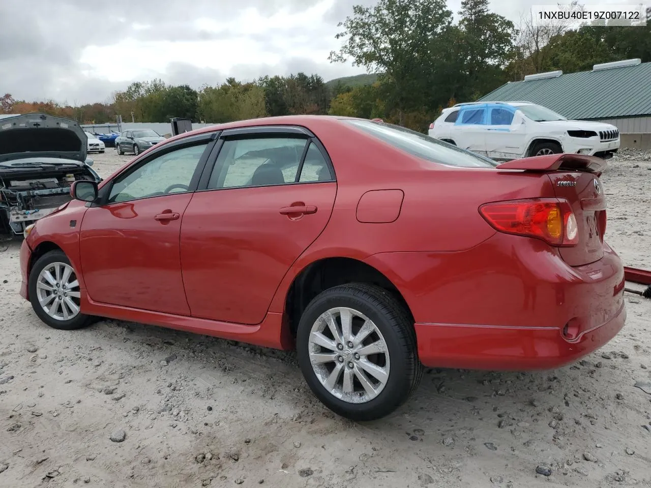 2009 Toyota Corolla Base VIN: 1NXBU40E19Z007122 Lot: 73295894