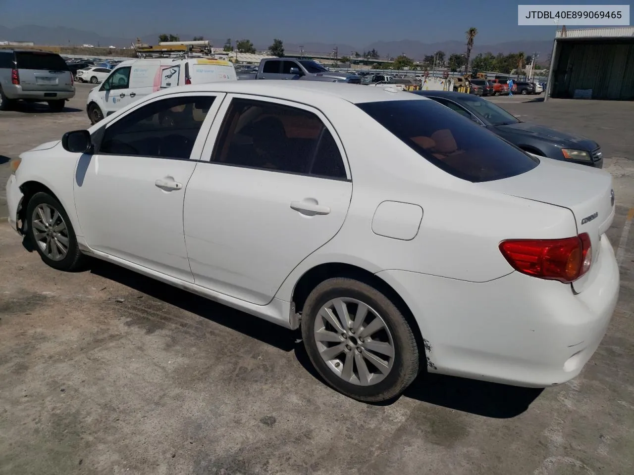 2009 Toyota Corolla Base VIN: JTDBL40E899069465 Lot: 73381854