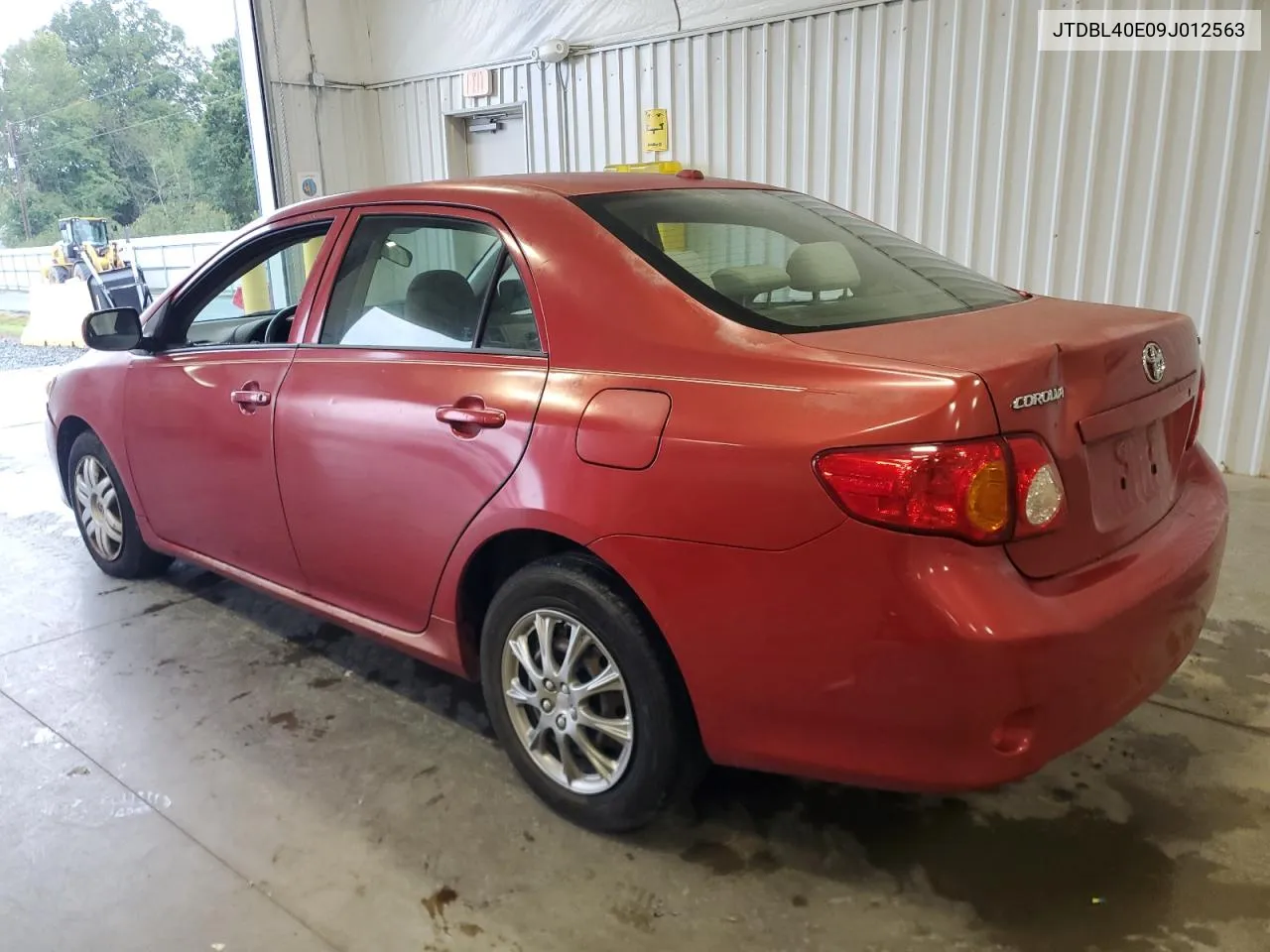 JTDBL40E09J012563 2009 Toyota Corolla Base