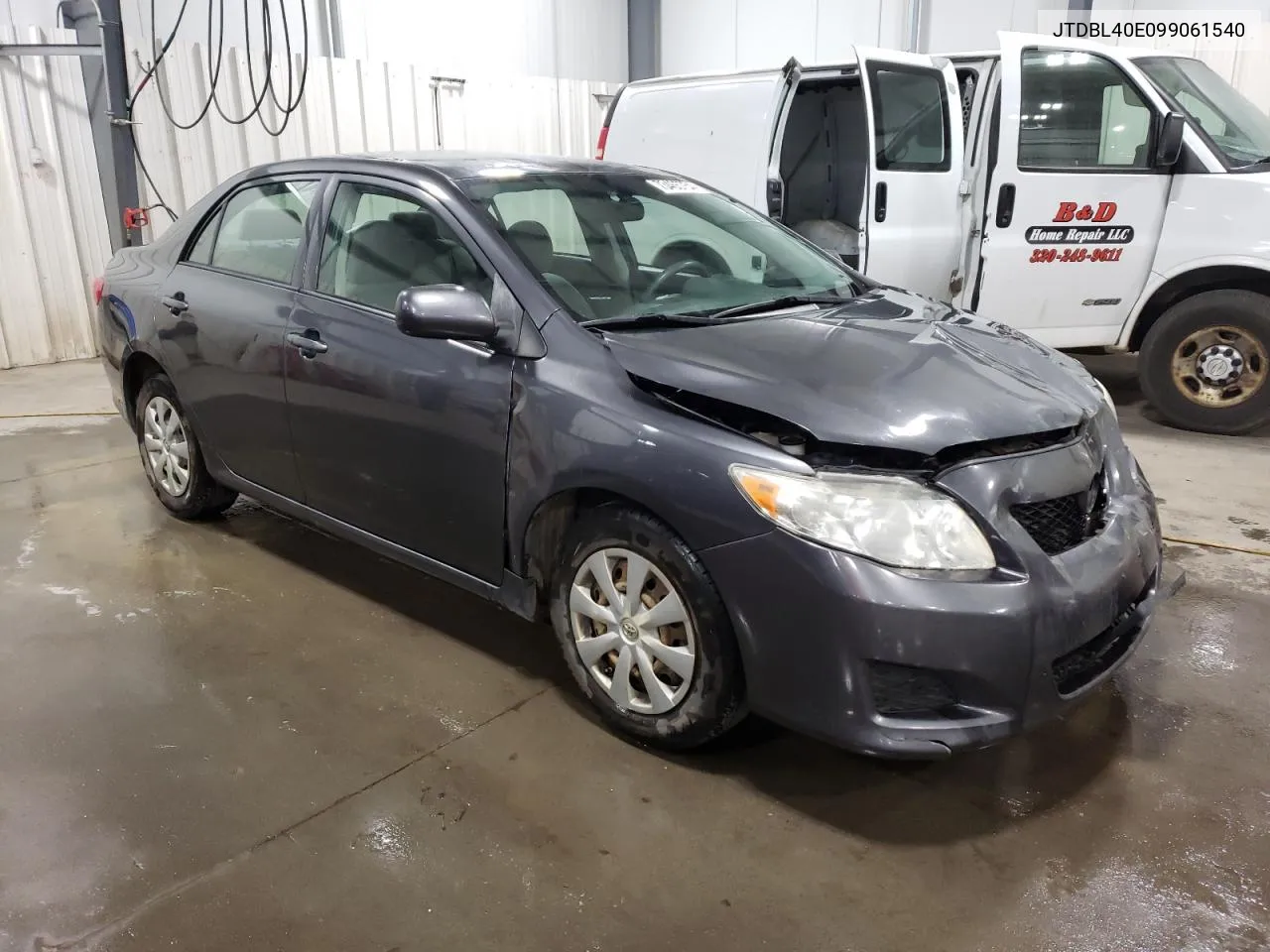 2009 Toyota Corolla Base VIN: JTDBL40E099061540 Lot: 73465754