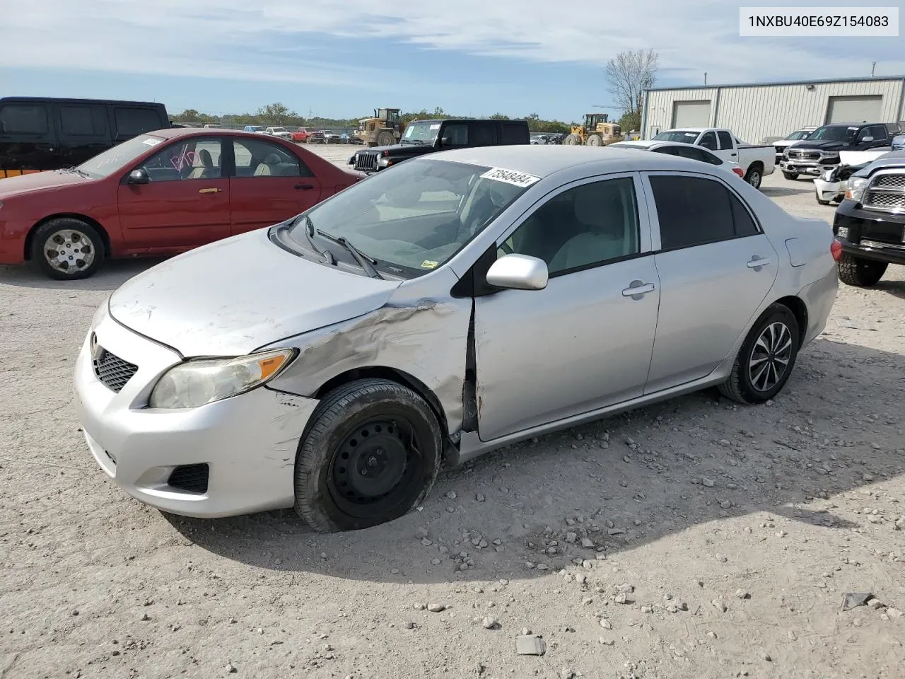 1NXBU40E69Z154083 2009 Toyota Corolla Base