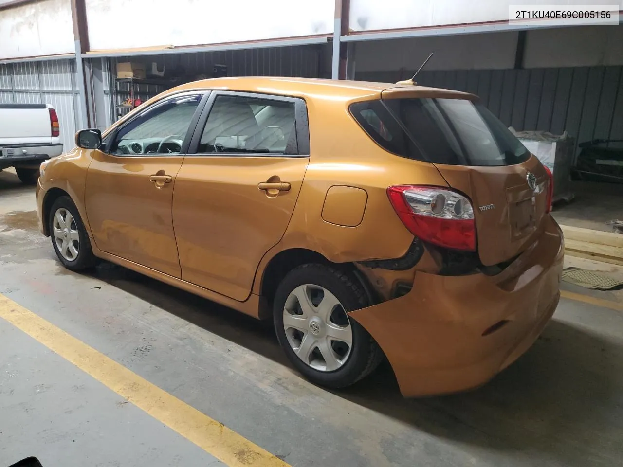 2T1KU40E69C005156 2009 Toyota Corolla Matrix