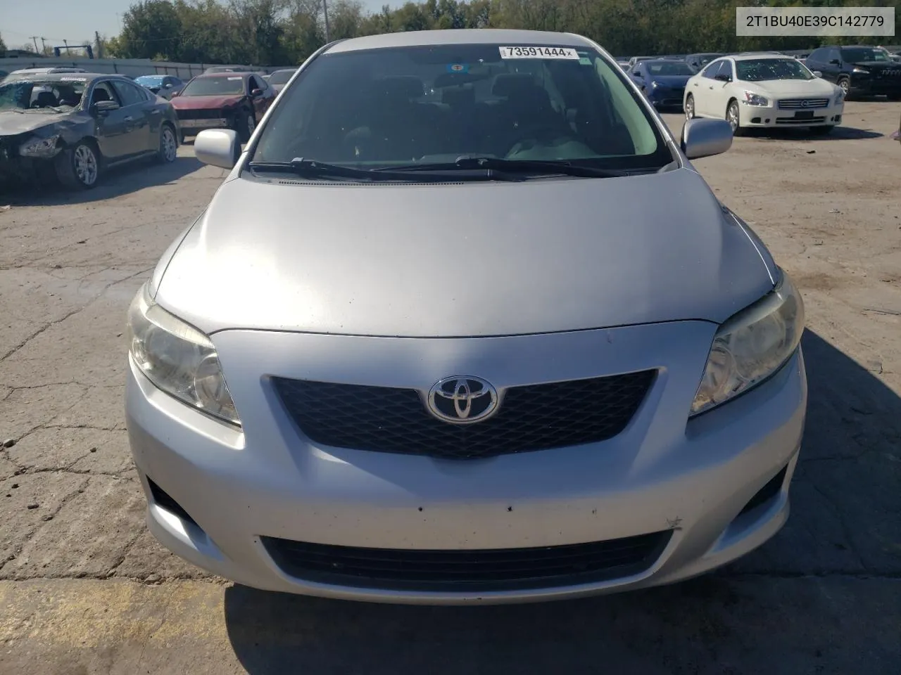 2009 Toyota Corolla Base VIN: 2T1BU40E39C142779 Lot: 73591444