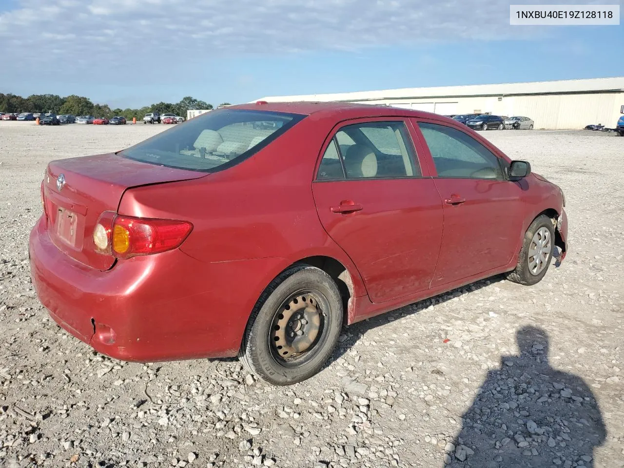 1NXBU40E19Z128118 2009 Toyota Corolla Base