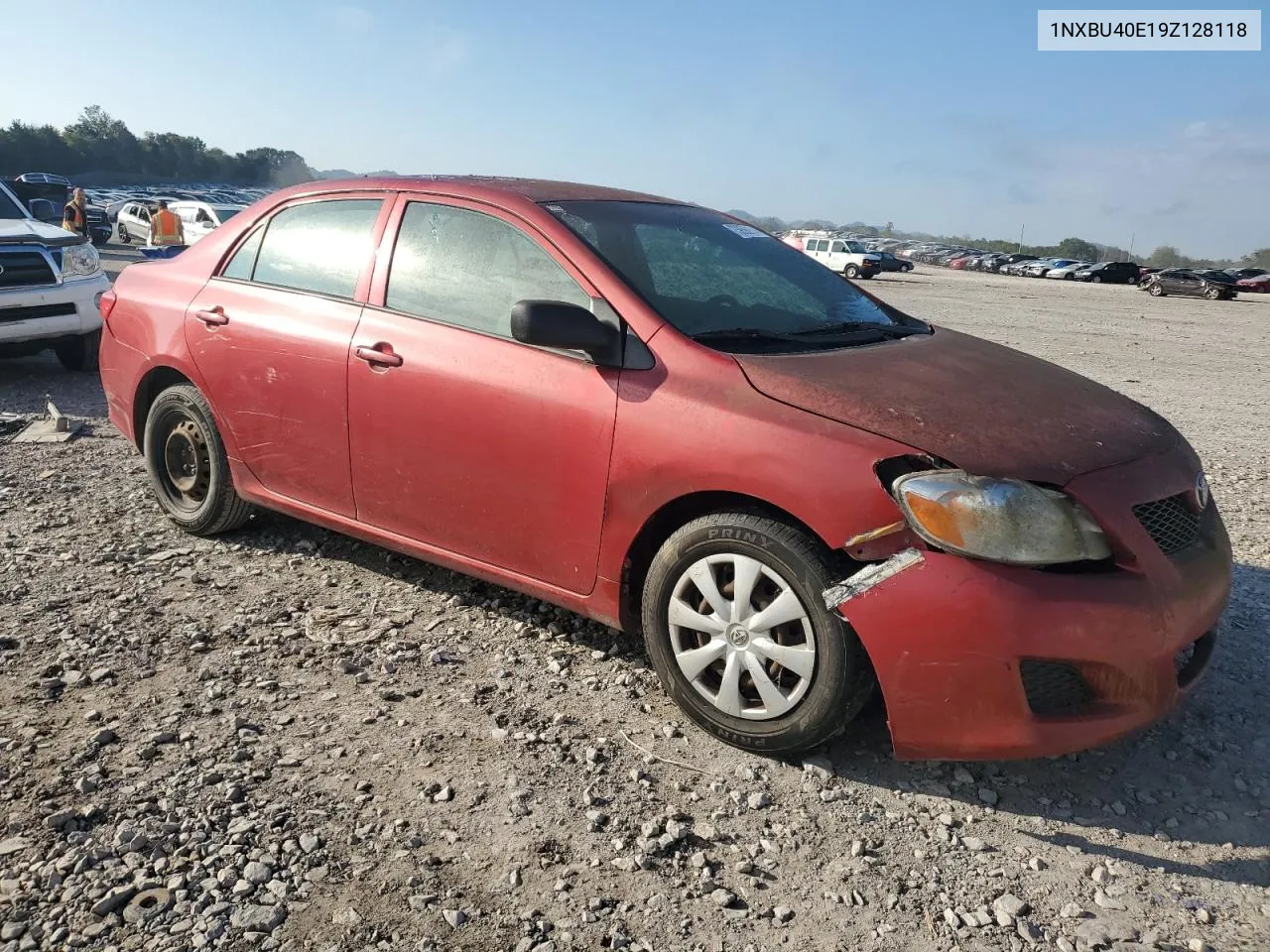 1NXBU40E19Z128118 2009 Toyota Corolla Base