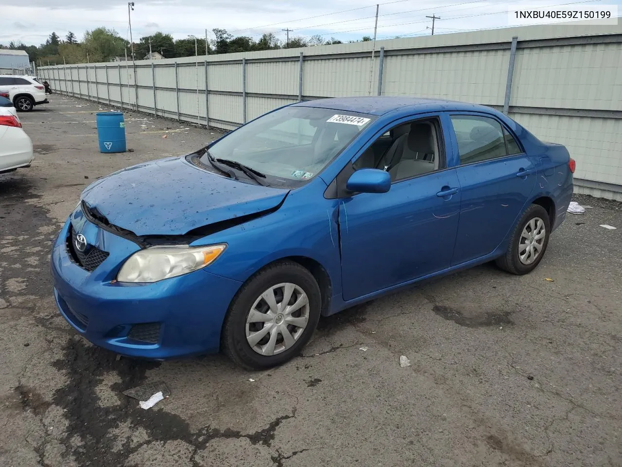 2009 Toyota Corolla Base VIN: 1NXBU40E59Z150199 Lot: 73984474