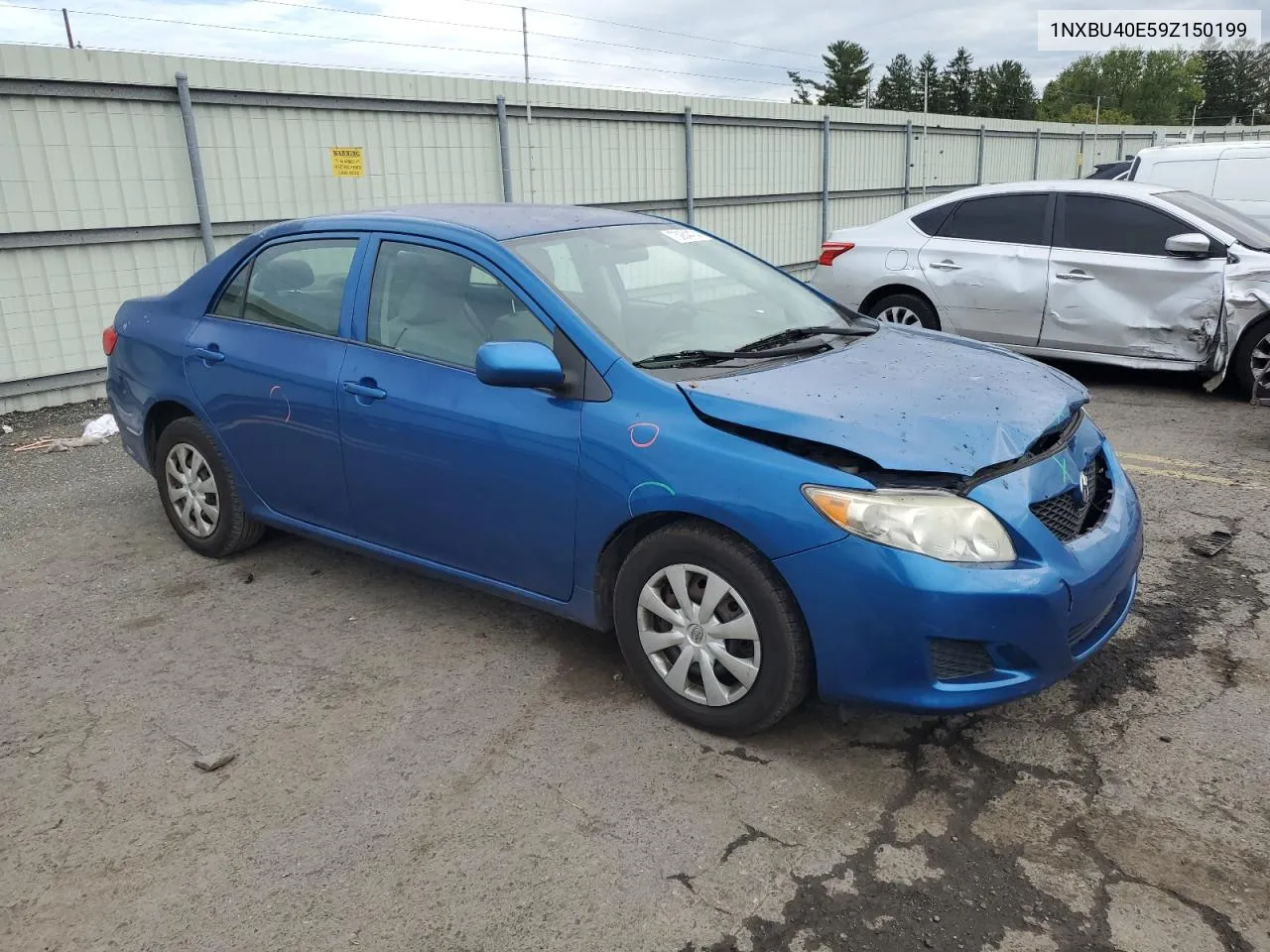 2009 Toyota Corolla Base VIN: 1NXBU40E59Z150199 Lot: 73984474