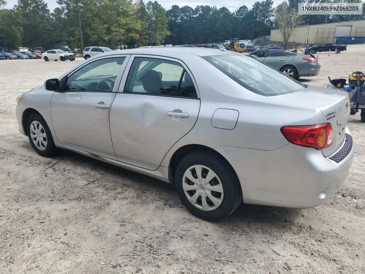 2009 Toyota Corolla Base VIN: 1NXBU40E99Z065205 Lot: 74021564