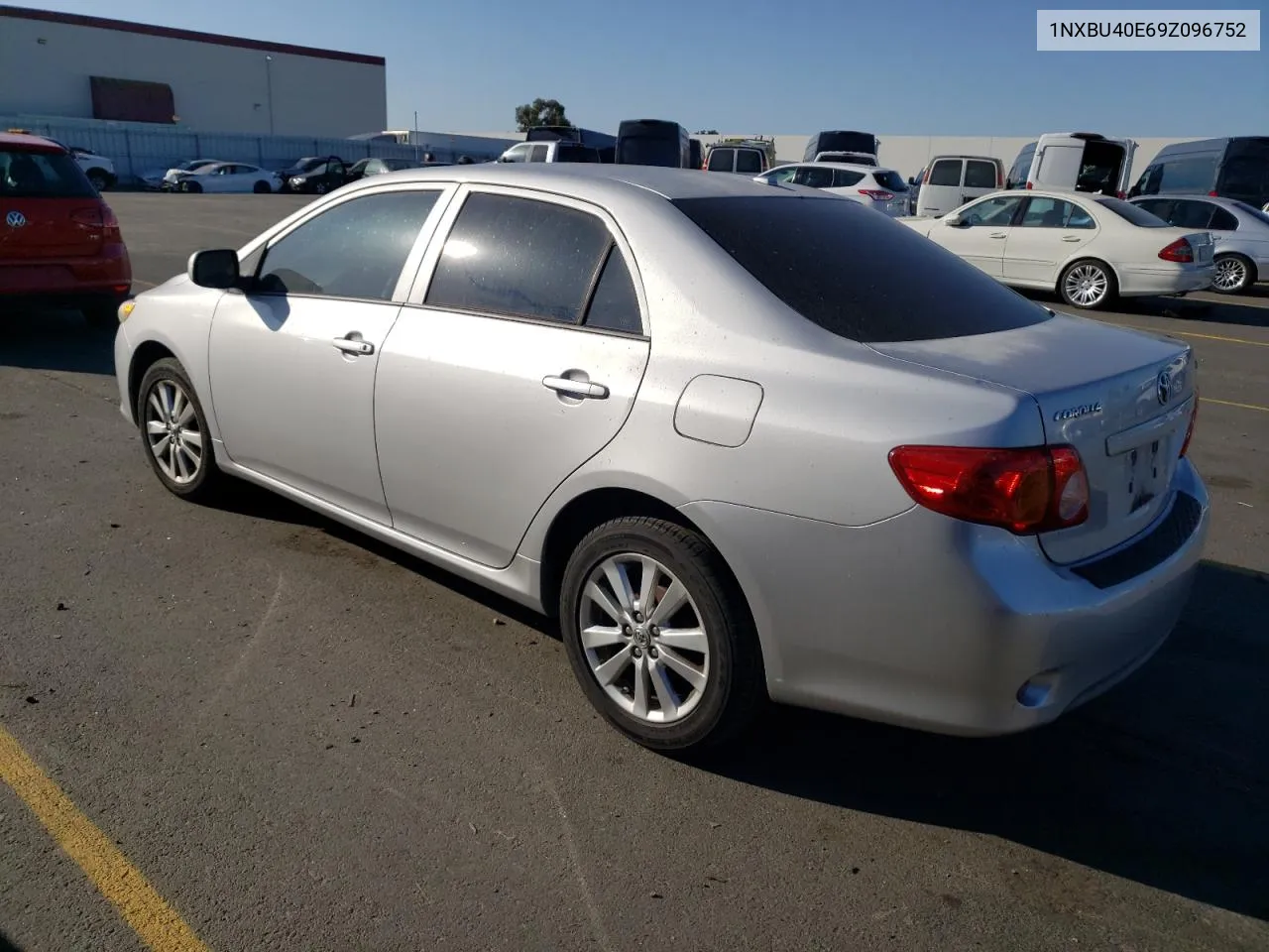 2009 Toyota Corolla Base VIN: 1NXBU40E69Z096752 Lot: 74029934