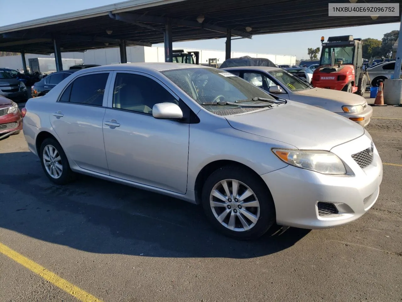 2009 Toyota Corolla Base VIN: 1NXBU40E69Z096752 Lot: 74029934