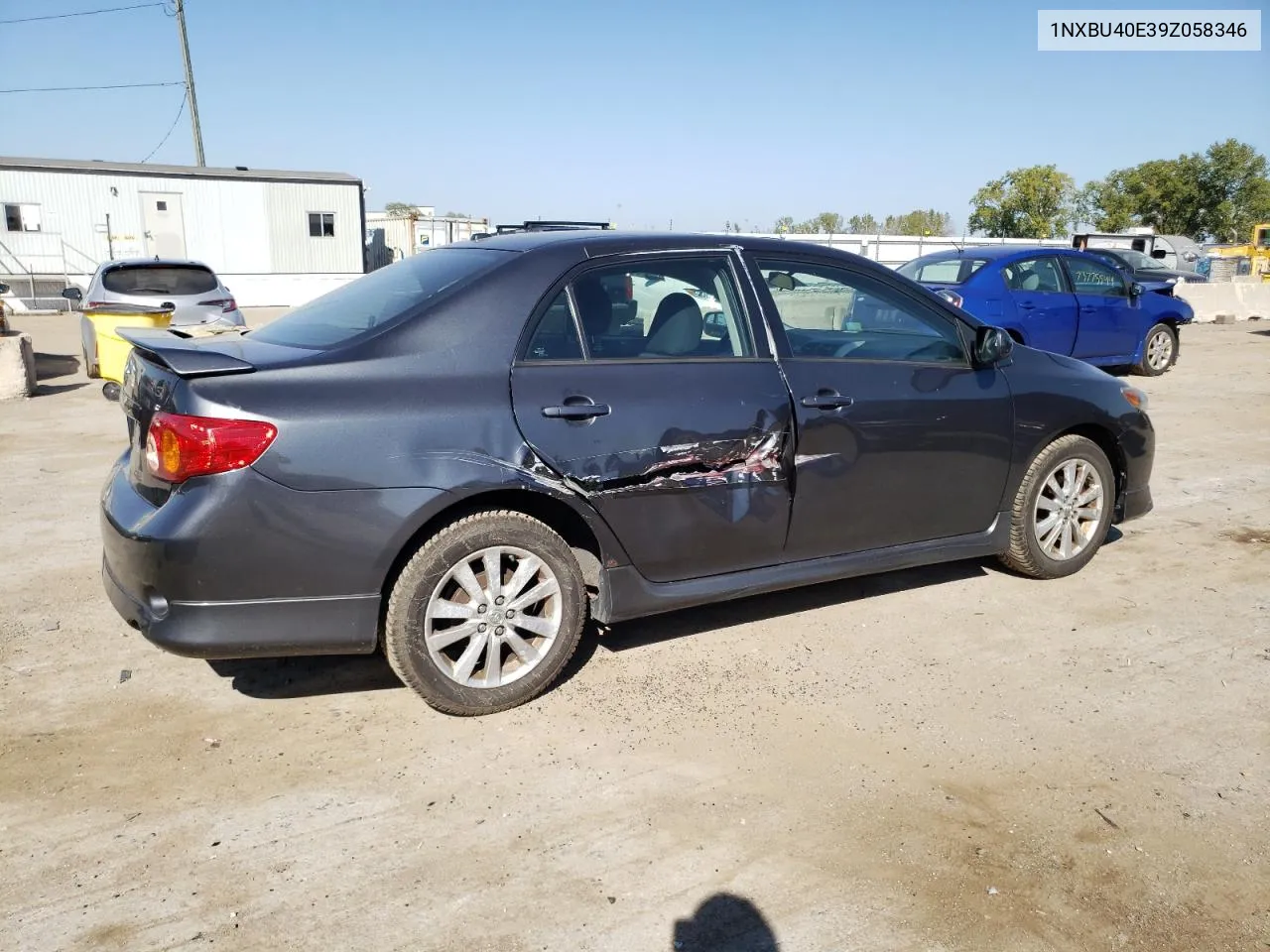 2009 Toyota Corolla Base VIN: 1NXBU40E39Z058346 Lot: 74058344