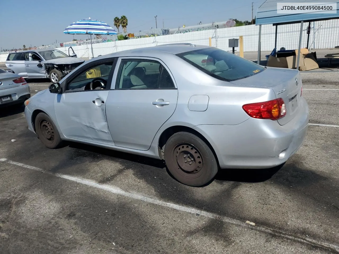 2009 Toyota Corolla Base VIN: JTDBL40E499084500 Lot: 74133534