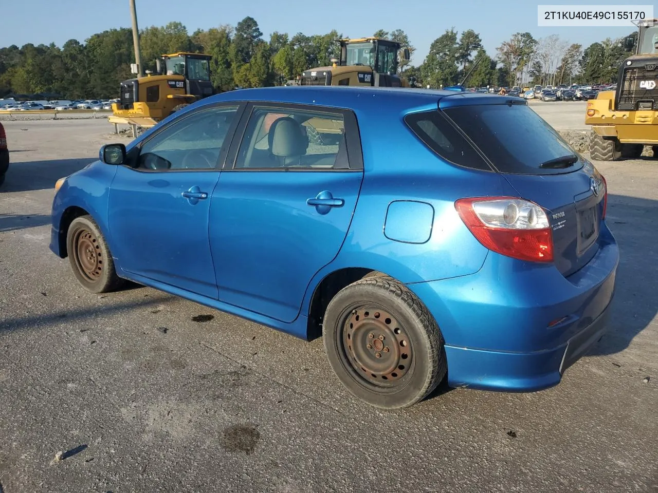 2009 Toyota Corolla Matrix VIN: 2T1KU40E49C155170 Lot: 74330124