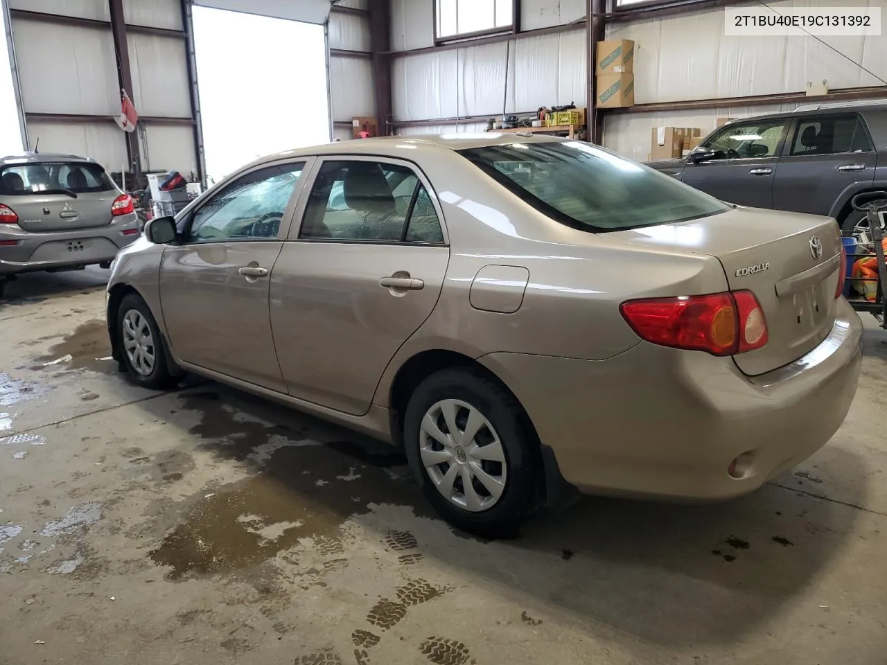 2009 Toyota Corolla Base VIN: 2T1BU40E19C131392 Lot: 74455174