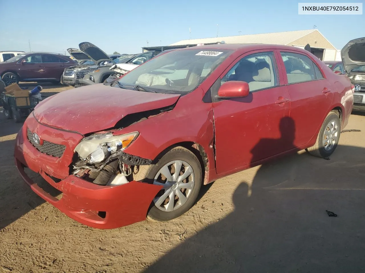 2009 Toyota Corolla Base VIN: 1NXBU40E79Z054512 Lot: 74498864