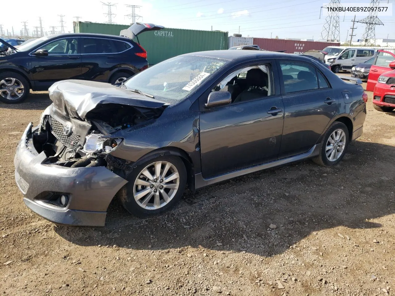 1NXBU40E89Z097577 2009 Toyota Corolla Base