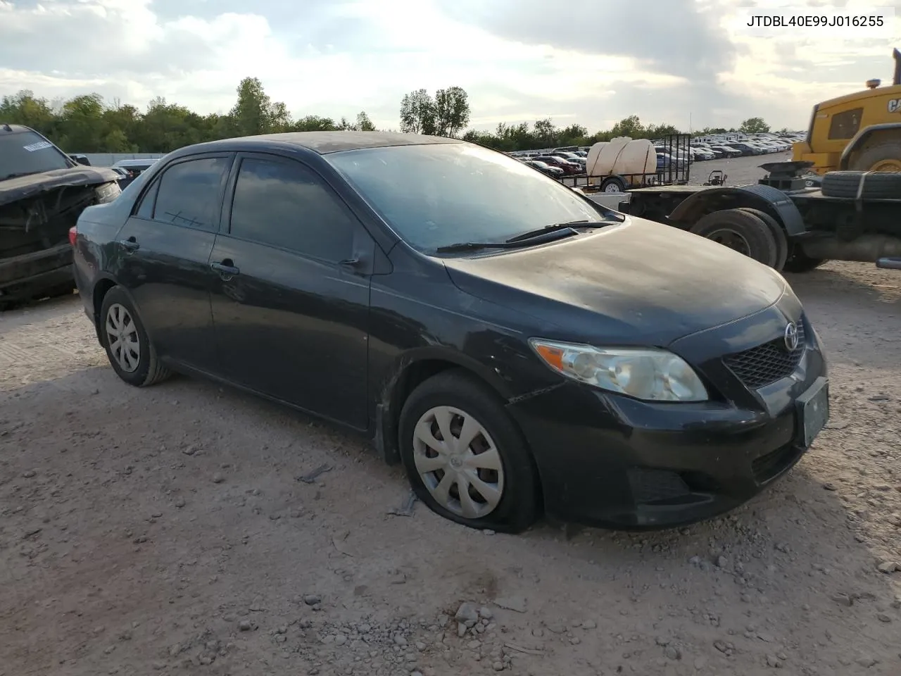 2009 Toyota Corolla Base VIN: JTDBL40E99J016255 Lot: 74707584