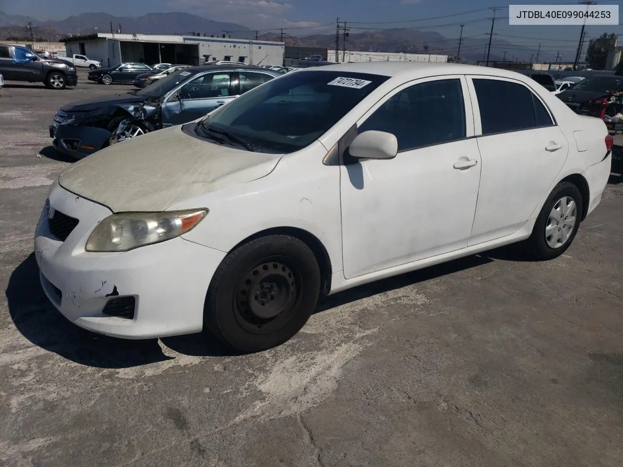 2009 Toyota Corolla Base VIN: JTDBL40E099044253 Lot: 74721794