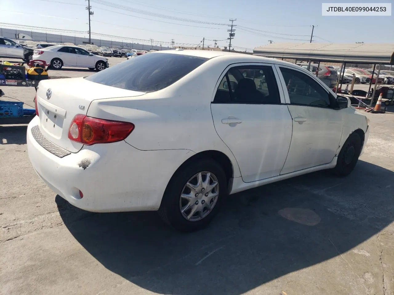 2009 Toyota Corolla Base VIN: JTDBL40E099044253 Lot: 74721794