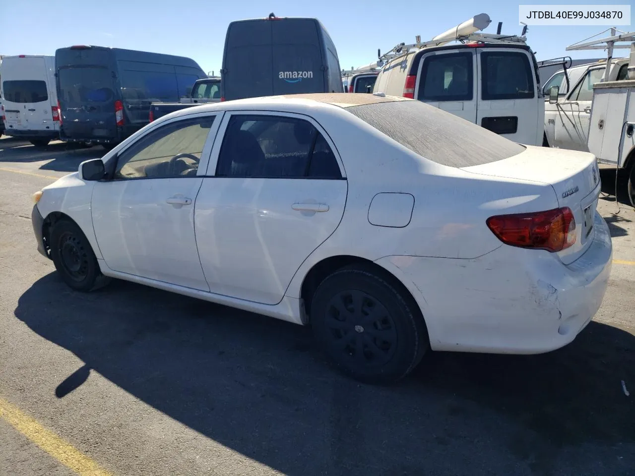 2009 Toyota Corolla Base VIN: JTDBL40E99J034870 Lot: 74740654