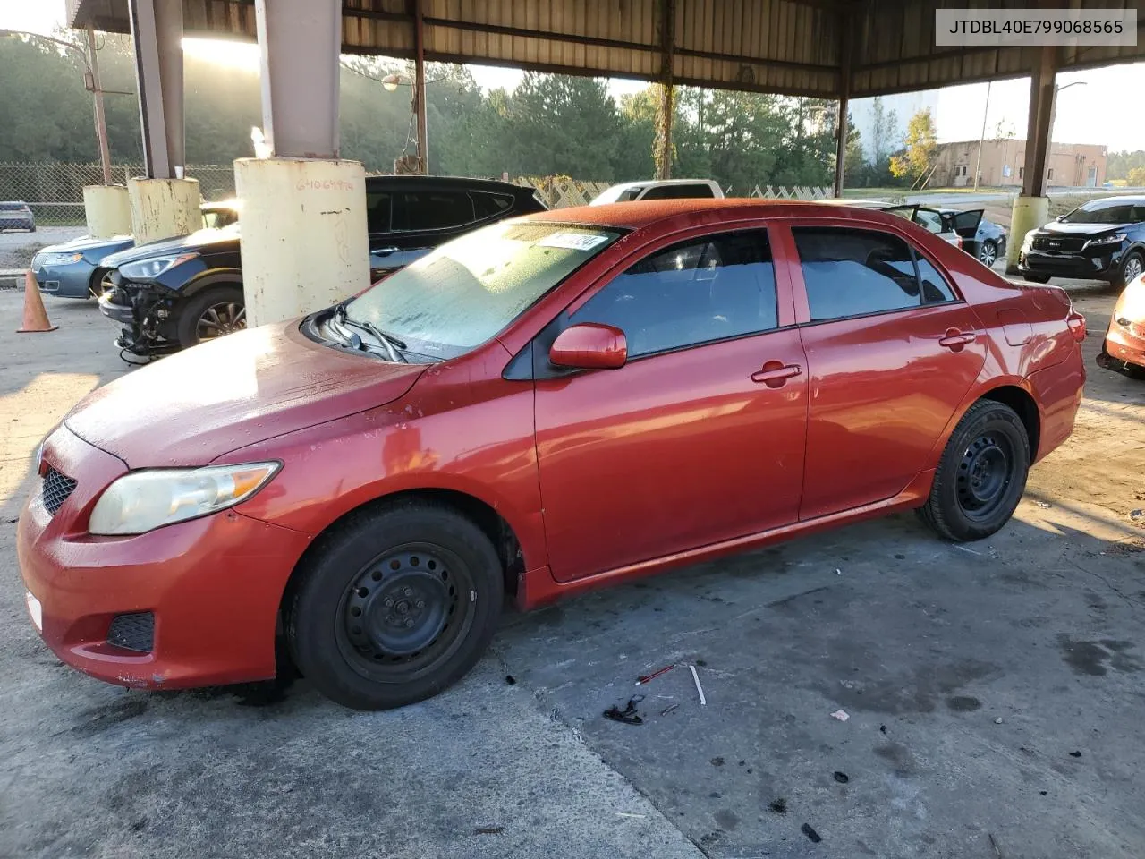 2009 Toyota Corolla Base VIN: JTDBL40E799068565 Lot: 74844724