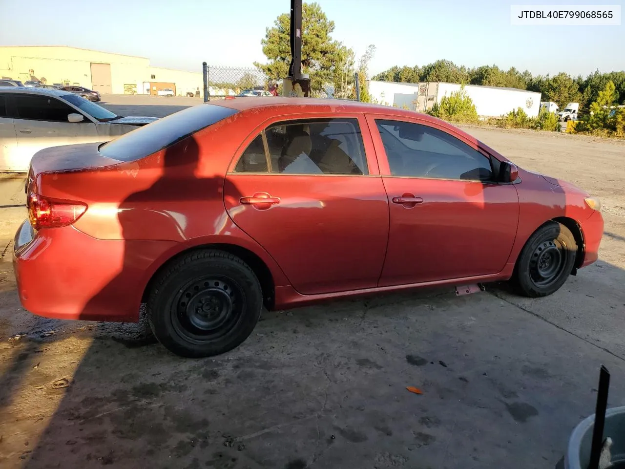 2009 Toyota Corolla Base VIN: JTDBL40E799068565 Lot: 74844724