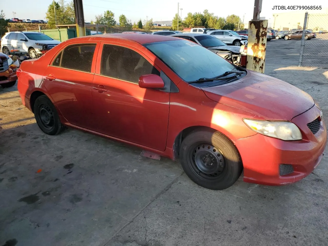 2009 Toyota Corolla Base VIN: JTDBL40E799068565 Lot: 74844724