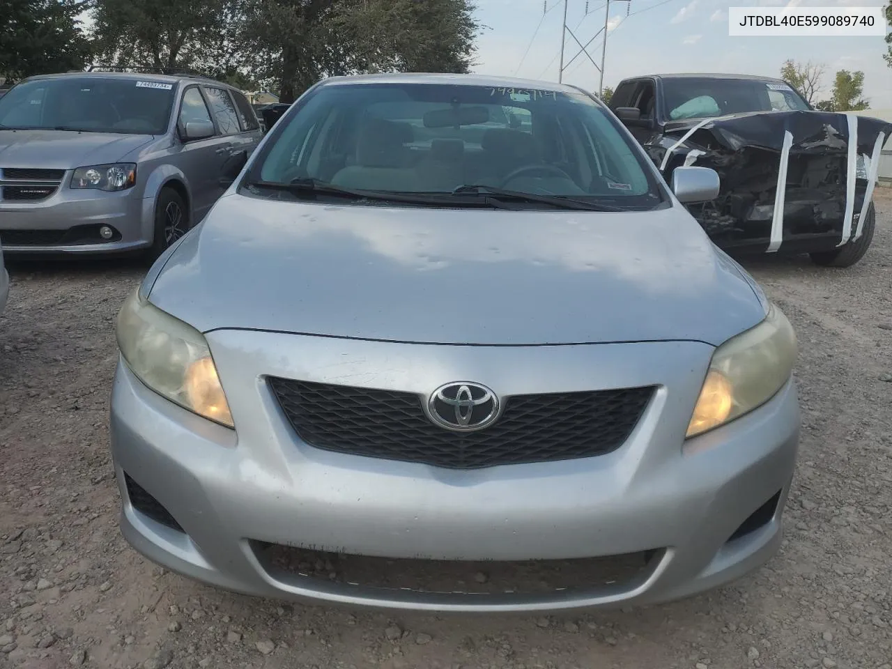 JTDBL40E599089740 2009 Toyota Corolla Base