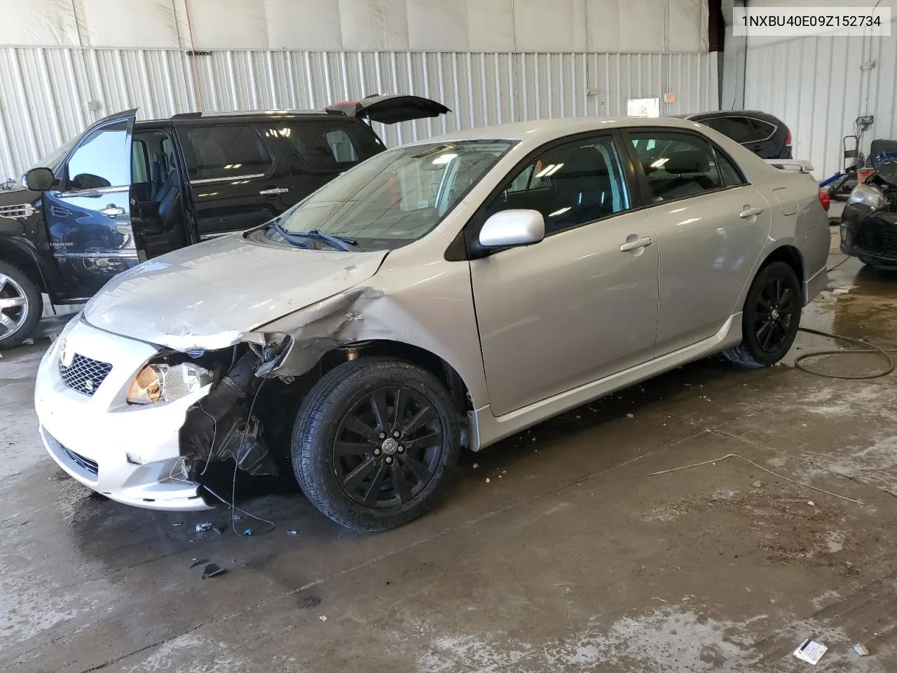 2009 Toyota Corolla Base VIN: 1NXBU40E09Z152734 Lot: 74950744