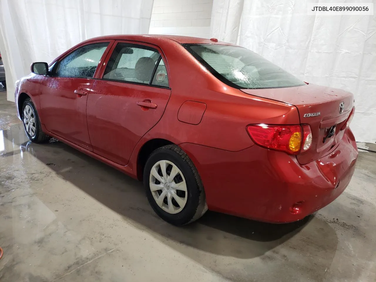 2009 Toyota Corolla Base VIN: JTDBL40E899090056 Lot: 75011714