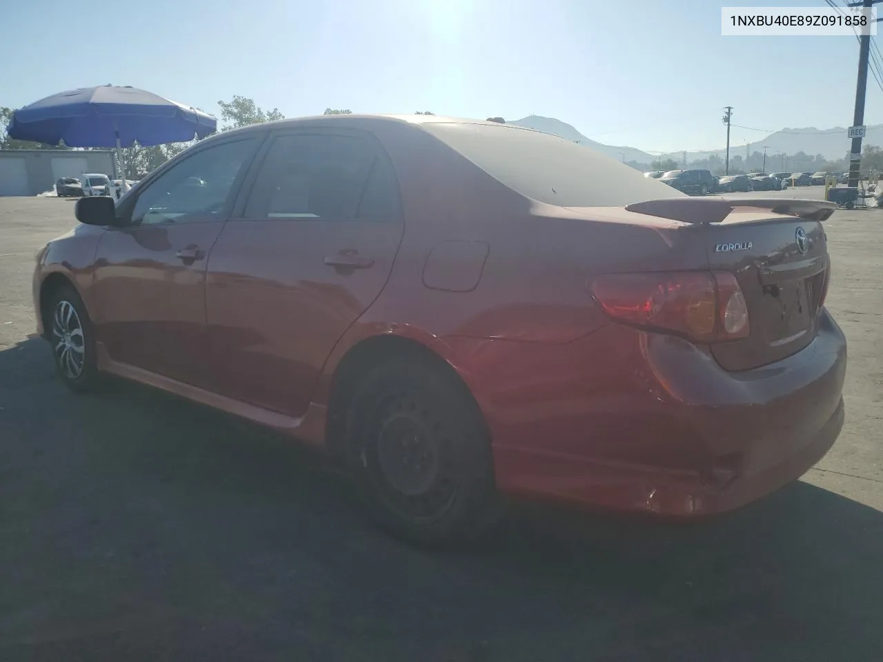 1NXBU40E89Z091858 2009 Toyota Corolla Base