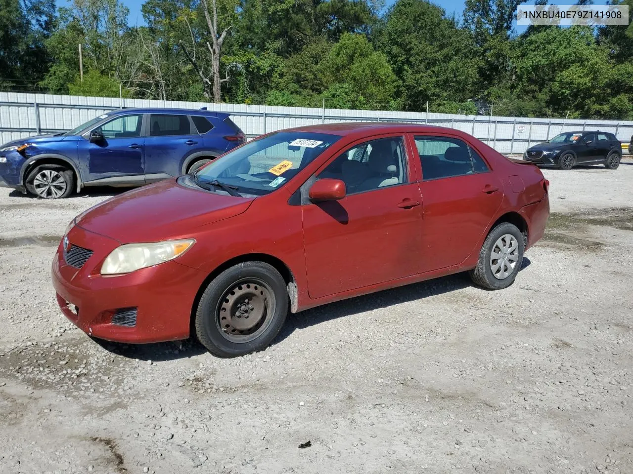 2009 Toyota Corolla Base VIN: 1NXBU40E79Z141908 Lot: 75157134