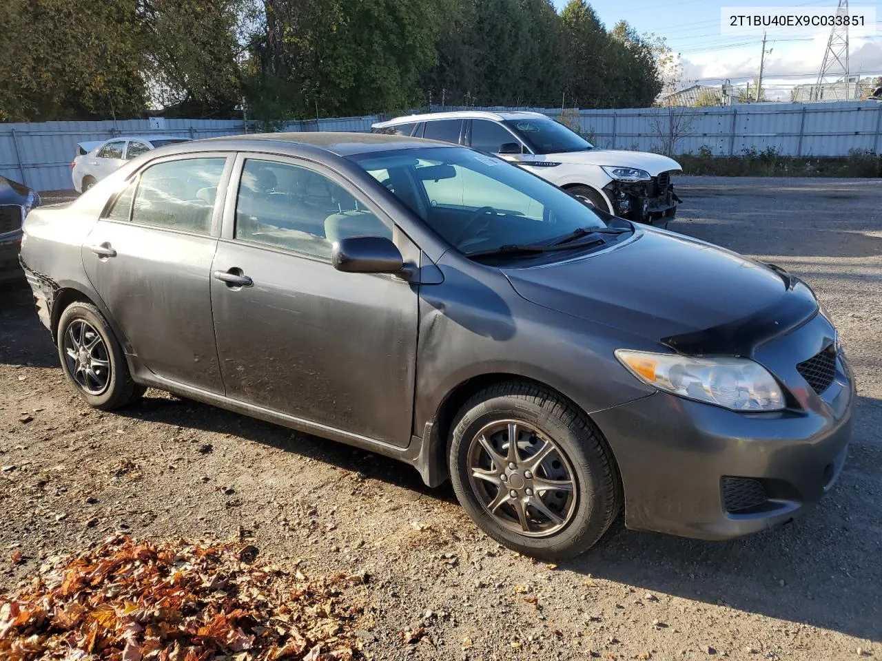 2009 Toyota Corolla Base VIN: 2T1BU40EX9C033851 Lot: 75168584