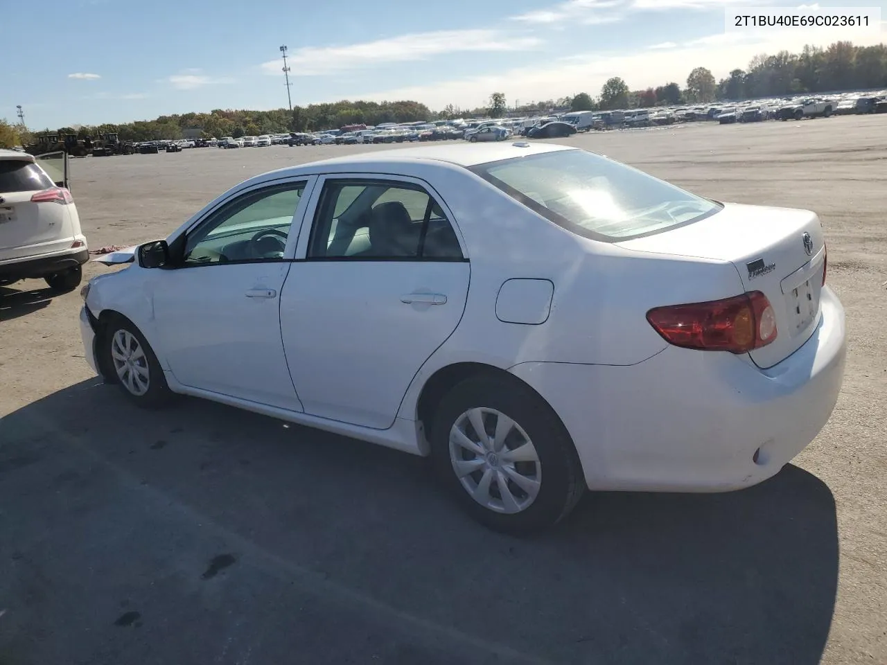 2009 Toyota Corolla Base VIN: 2T1BU40E69C023611 Lot: 75185224