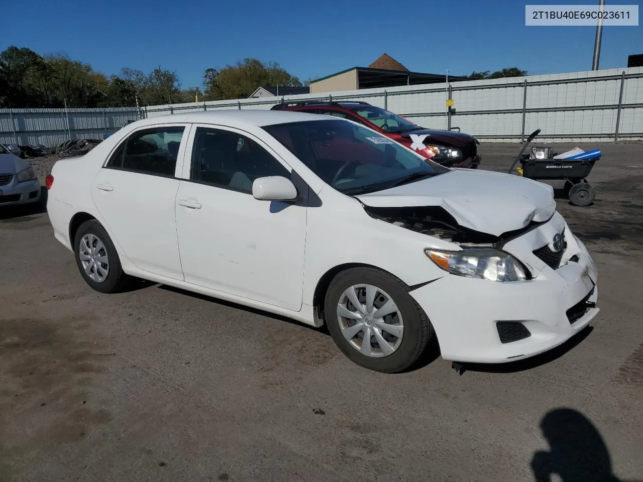 2009 Toyota Corolla Base VIN: 2T1BU40E69C023611 Lot: 75185224