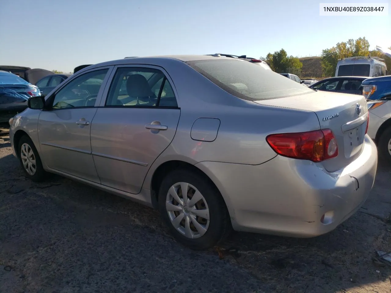 2009 Toyota Corolla Base VIN: 1NXBU40E89Z038447 Lot: 75284724