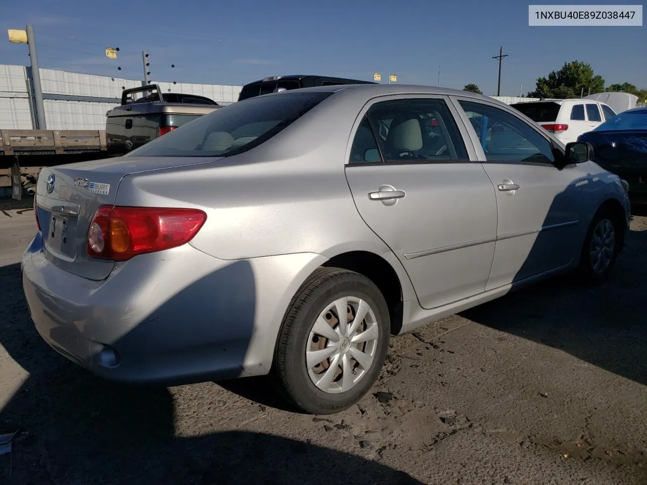 1NXBU40E89Z038447 2009 Toyota Corolla Base