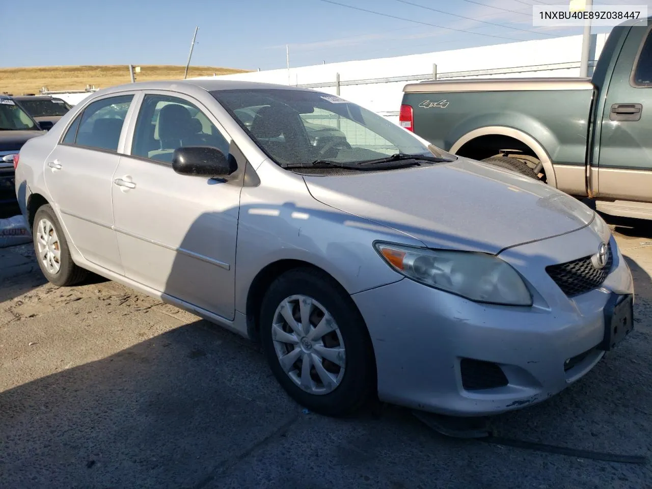 2009 Toyota Corolla Base VIN: 1NXBU40E89Z038447 Lot: 75284724