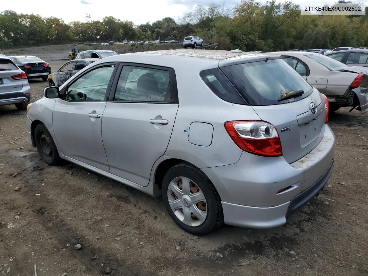 2009 Toyota Corolla Matrix S VIN: 2T1KE40EX9C002502 Lot: 75295484