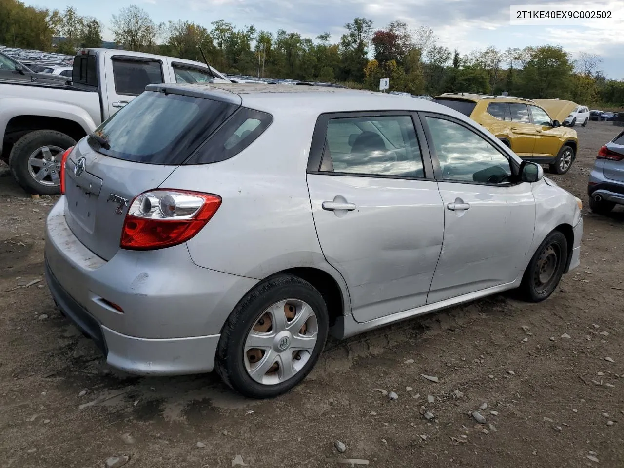 2009 Toyota Corolla Matrix S VIN: 2T1KE40EX9C002502 Lot: 75295484