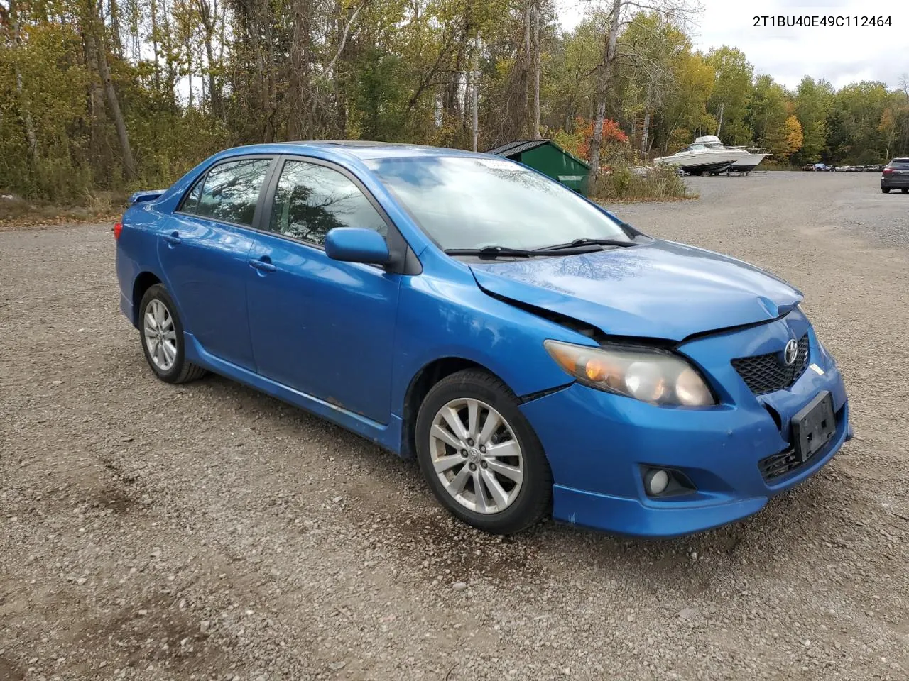 2009 Toyota Corolla Base VIN: 2T1BU40E49C112464 Lot: 75522424