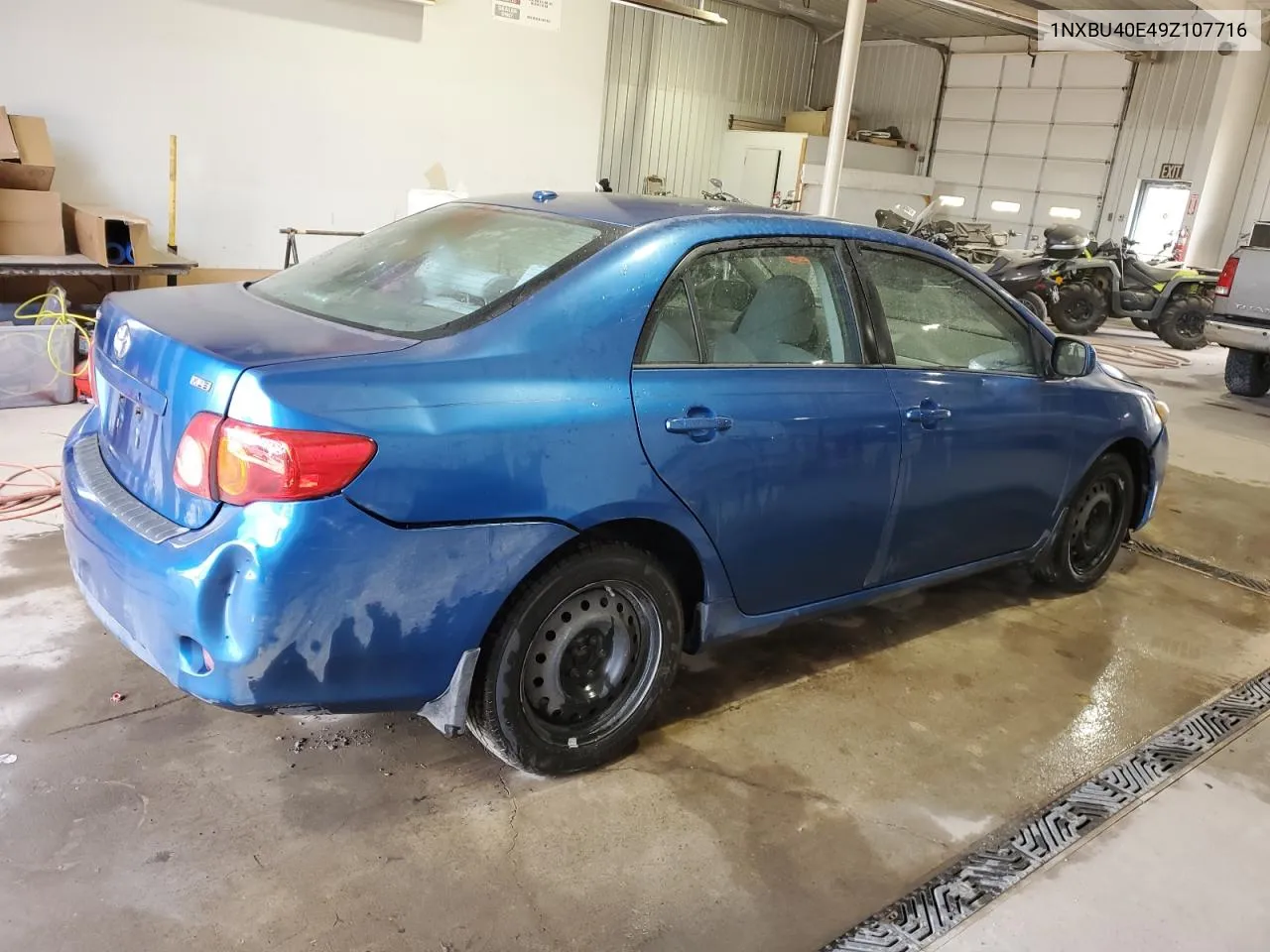 2009 Toyota Corolla Base VIN: 1NXBU40E49Z107716 Lot: 75609454