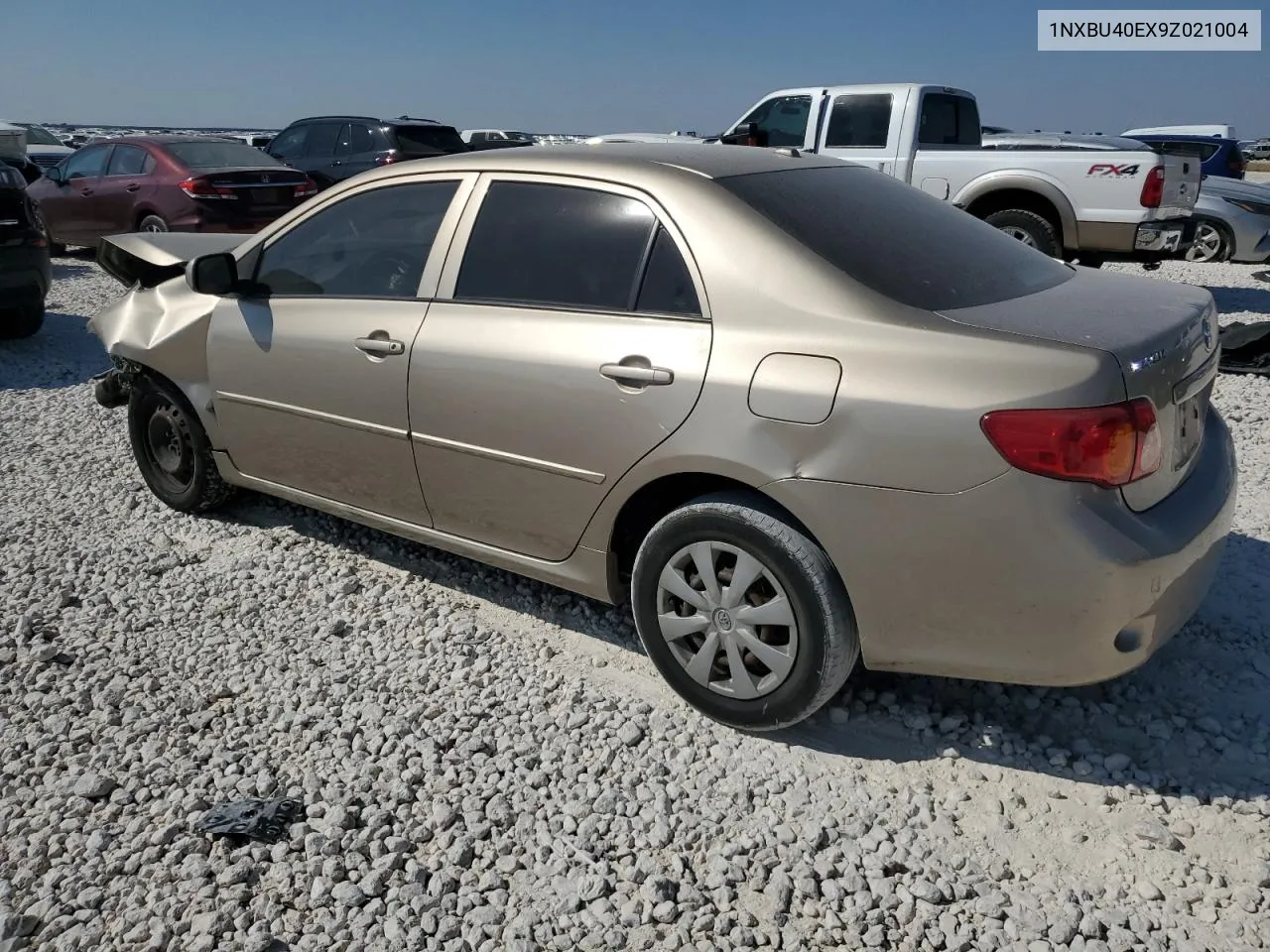 2009 Toyota Corolla Base VIN: 1NXBU40EX9Z021004 Lot: 75741494