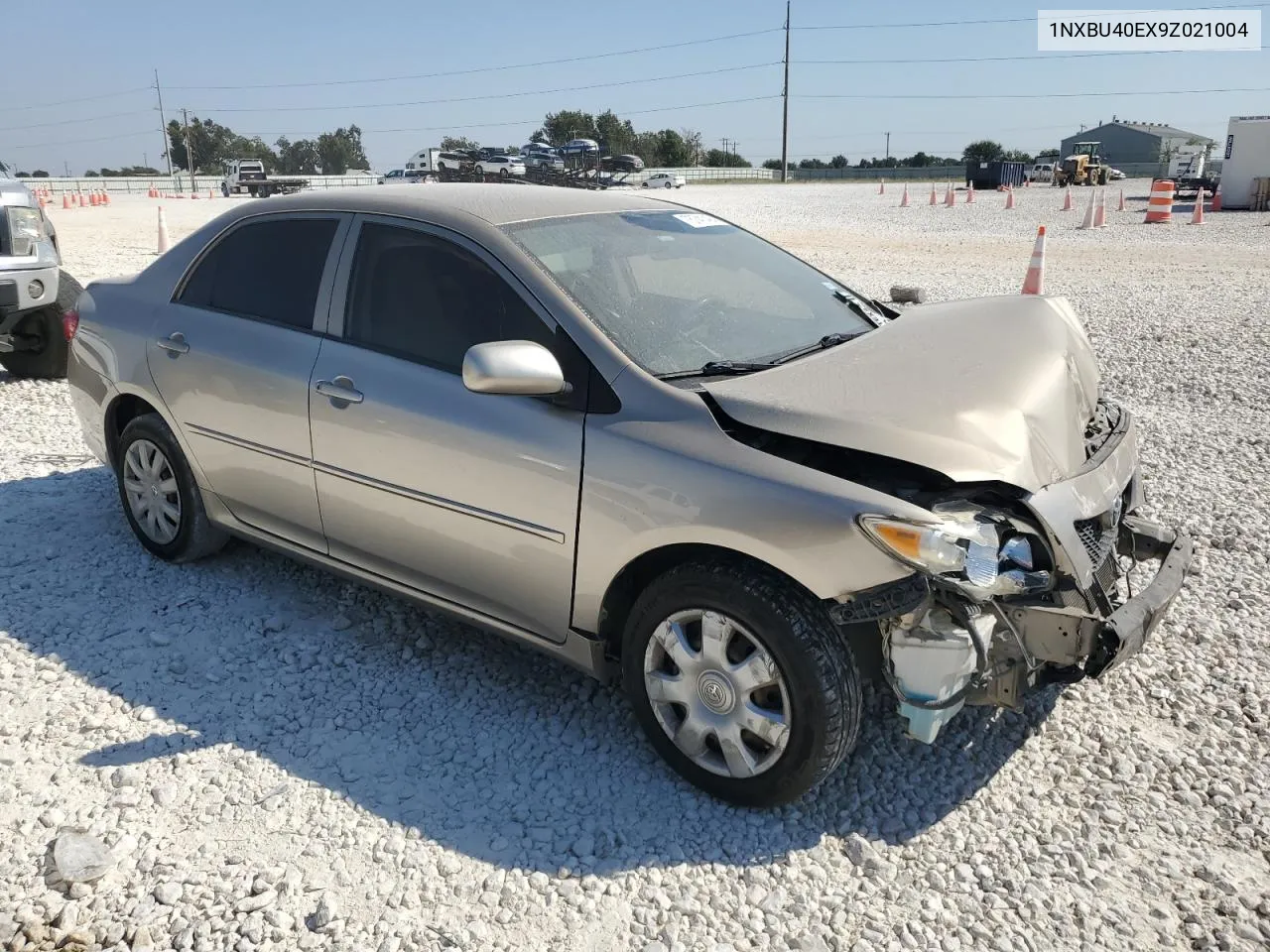 2009 Toyota Corolla Base VIN: 1NXBU40EX9Z021004 Lot: 75741494