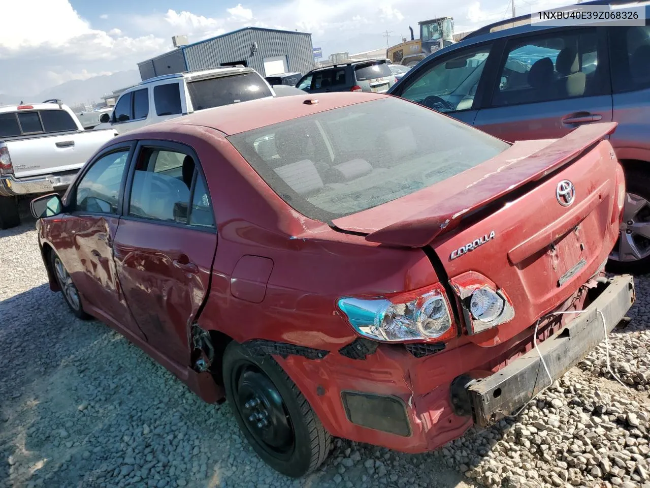 2009 Toyota Corolla Base VIN: 1NXBU40E39Z068326 Lot: 75887124