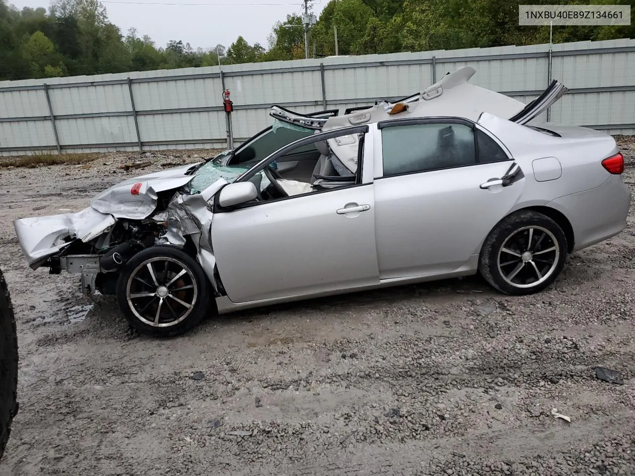 2009 Toyota Corolla Base VIN: 1NXBU40E89Z134661 Lot: 75938714